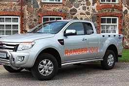 Sidorör 76mm Ford Ranger 2012-2022
