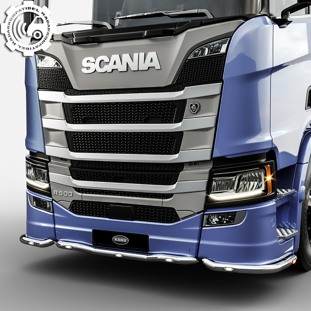 Frontrör 3-delat LED Scania 17+
