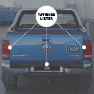 Tätningslist baklucka VW Amarok 10+-0