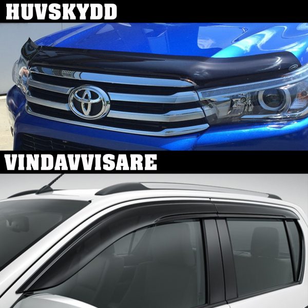 Huvskydd & Vindavvisare Toyota Hilux 16-20