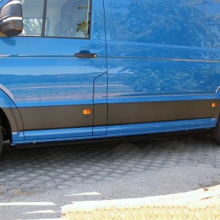 Sidorör hjulbas 4490mm svarta TGE 17+/ Crafter 17+