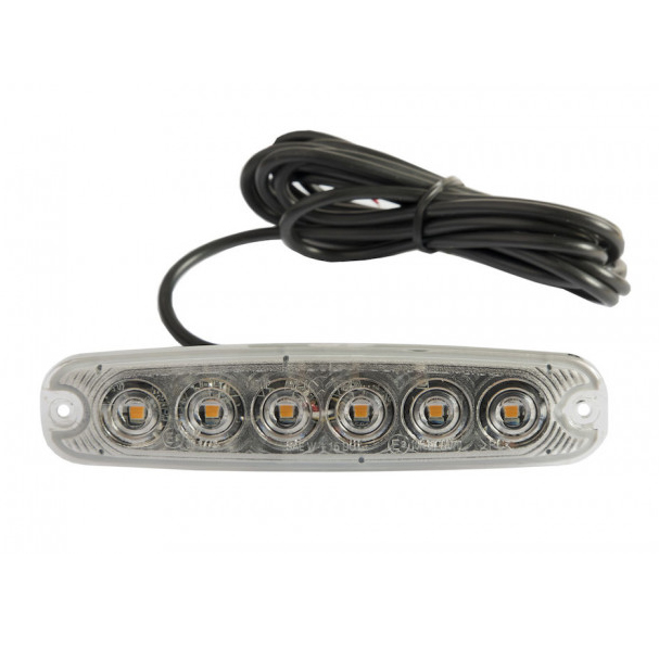 Blixtljus LED Superslim för rörmontage-6578