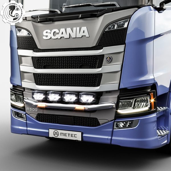 Frontbåge City blixtljus LED Scania S/R/P/G 17+