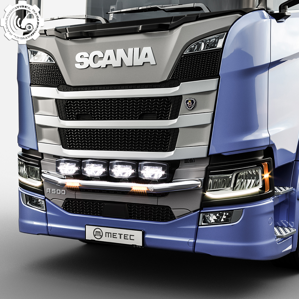 Frontbåge City blixtljus LED Scania S/R/P/G 16+-0