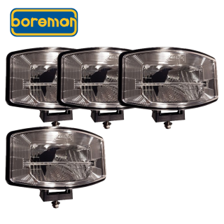 Extraljuspaket 4x Boreman SC LED Brilliant Silver-0