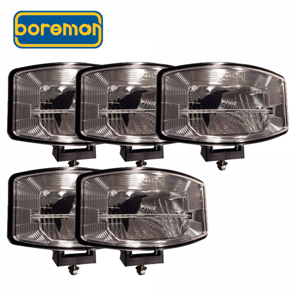 Extraljuspaket 5x Boreman SC LED Black Smoke