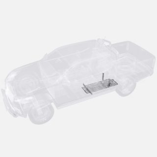 Underkörningskydd bränsletank Toyota Hilux 16+