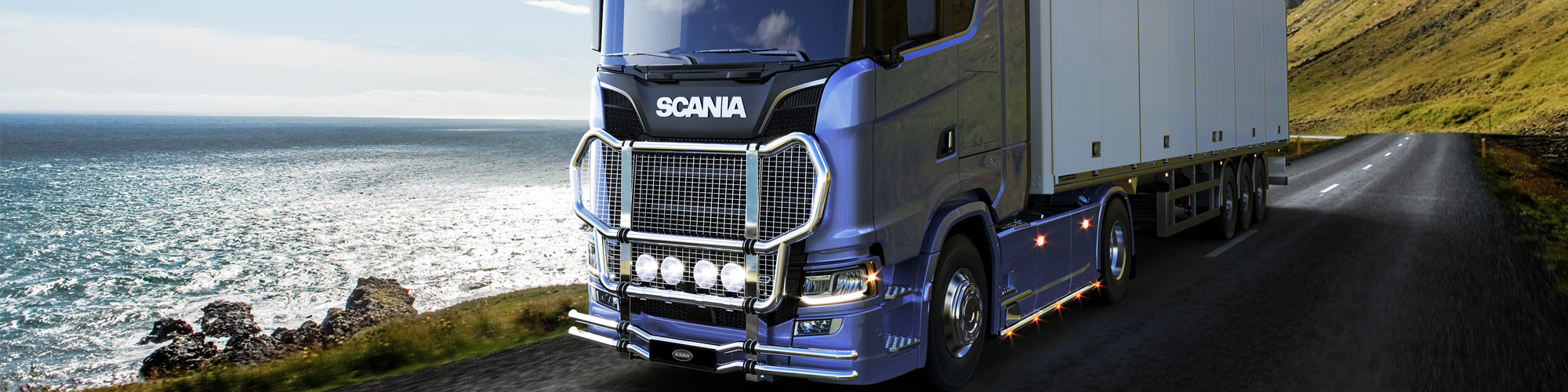 Frontskydd Griffin 1 Scania G,R,S -serie 2017+ bakgrundsbild