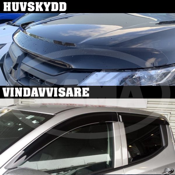 Huvskydd & Vindavvisare Mitsubishi L200 19+