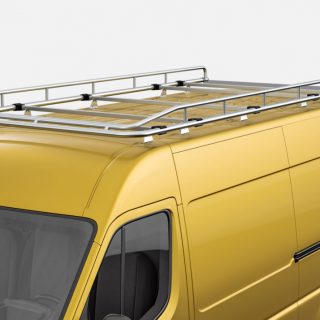 Lastkorg för montering på transportbilens tak