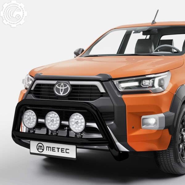 Frontbåge svart Toyota Hilux 2021+