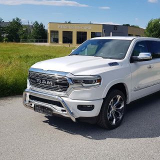 Blankpolerad frontbåge RAM 1500 DT gen 5