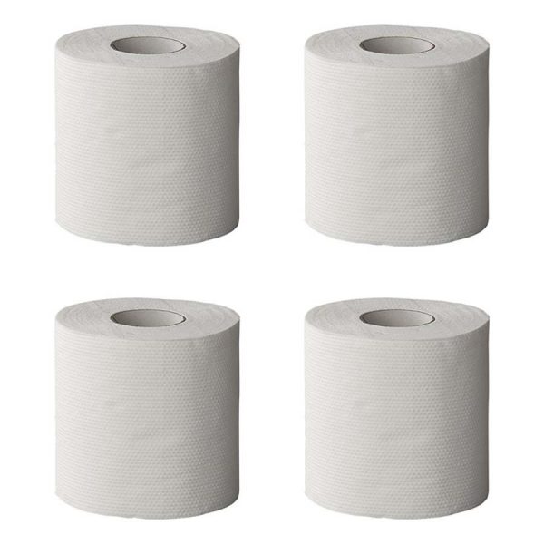 Snabbupplöst toalettpapper, set med 4 st