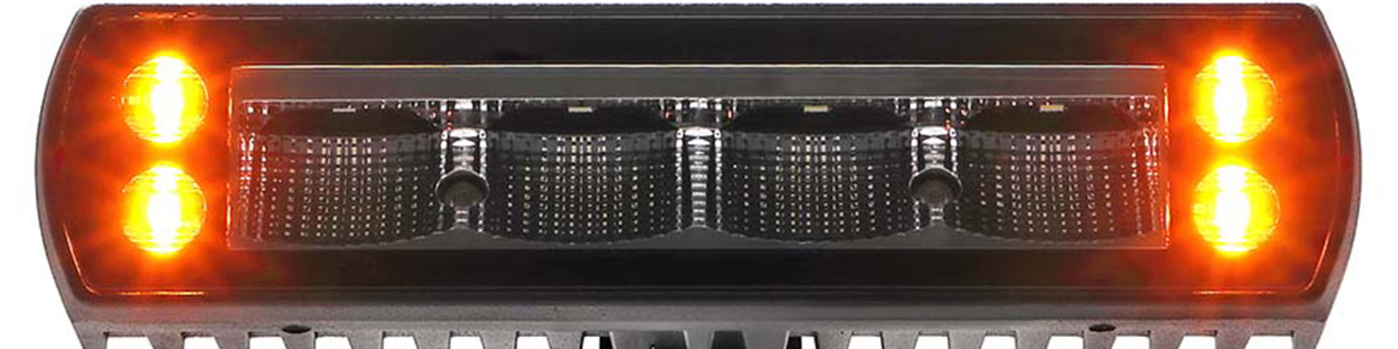 Bakre belysningsbåge tak svart LED VW T5/T6/T6.1 03+ bakgrundsbild