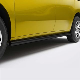 Sidorör Svarta Mercedes-Benz Citan L2 2022+, Nissan Townstar 2022+