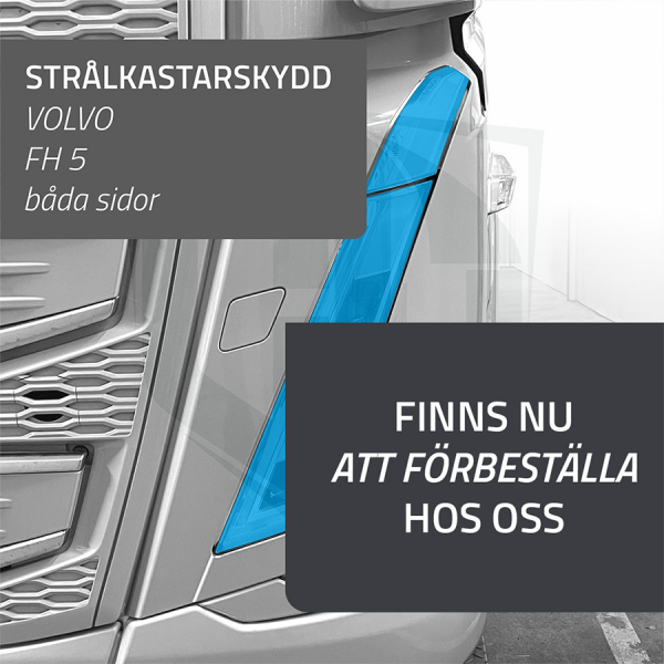 Strålkastarskydd till Volvo FH5 Smoke