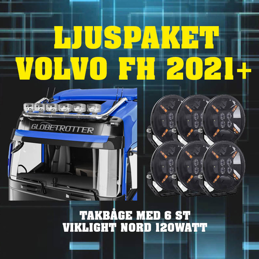 Ljuspaket takbåge Volvo Lastbil FH 2021+