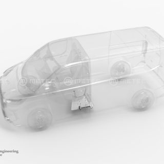 Underkörningsskydd Ad-Blue Ford Transit Custom 2024+