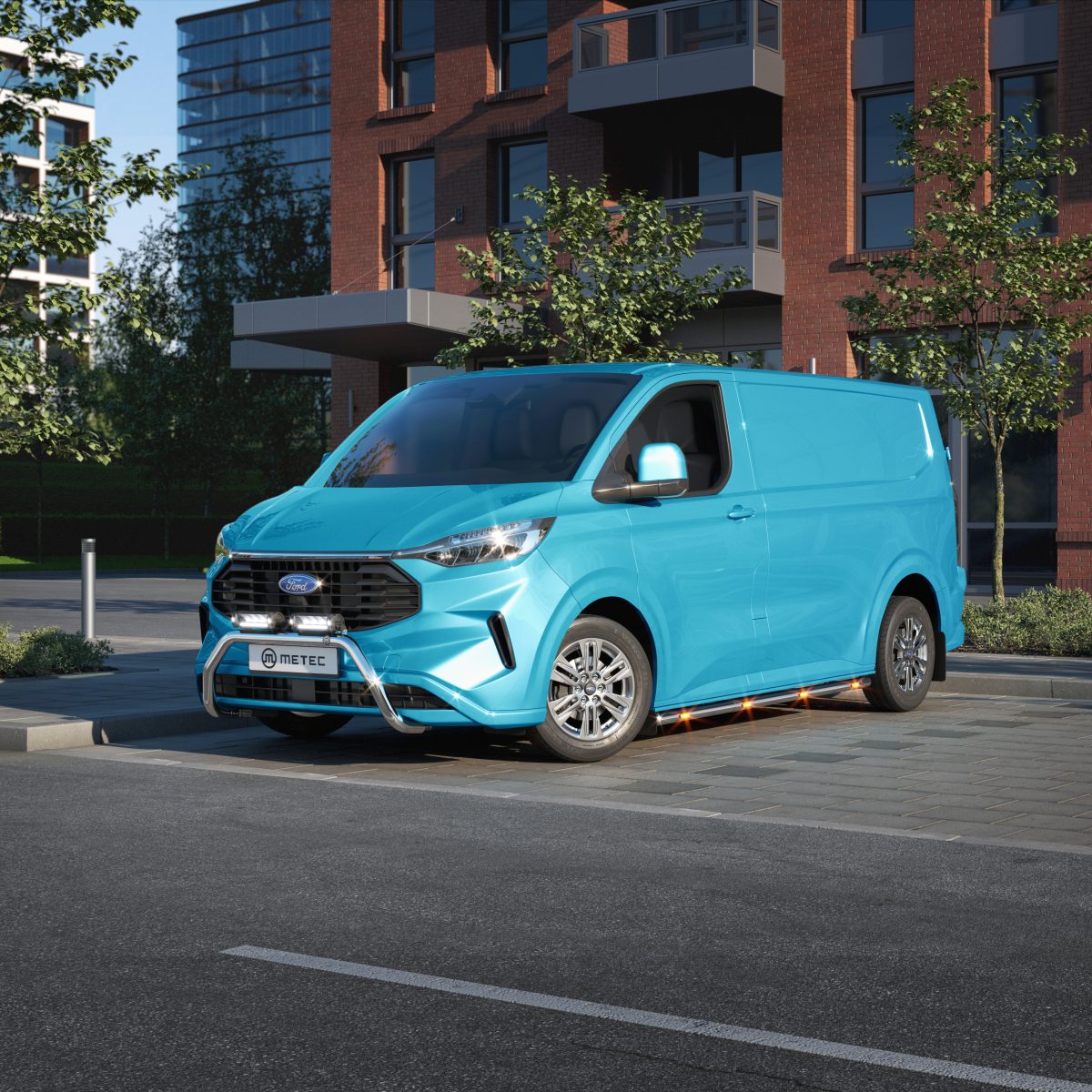 Sidorör LED Ford Transit Custom 2024+