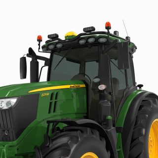 Takbåge Svart John Deere 6R 2018+