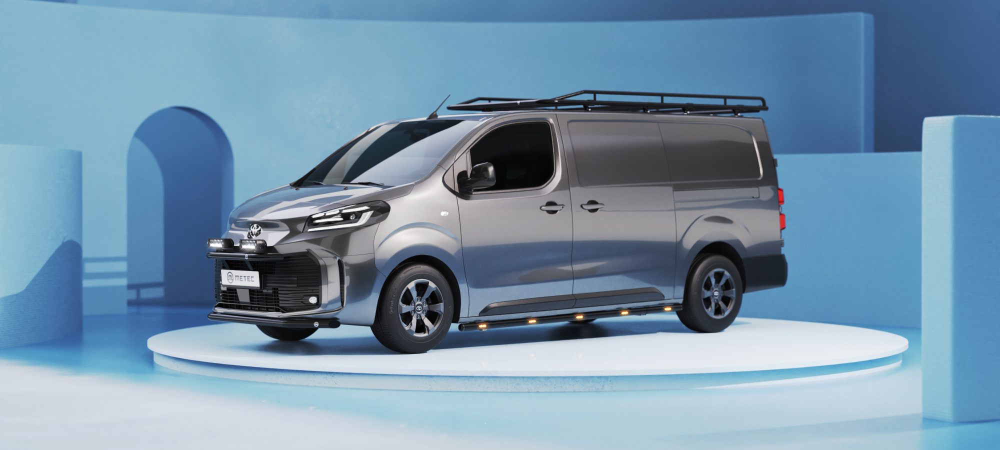 Extraljusbåge Citybar Toyota Proace 2024+ bakgrundsbild