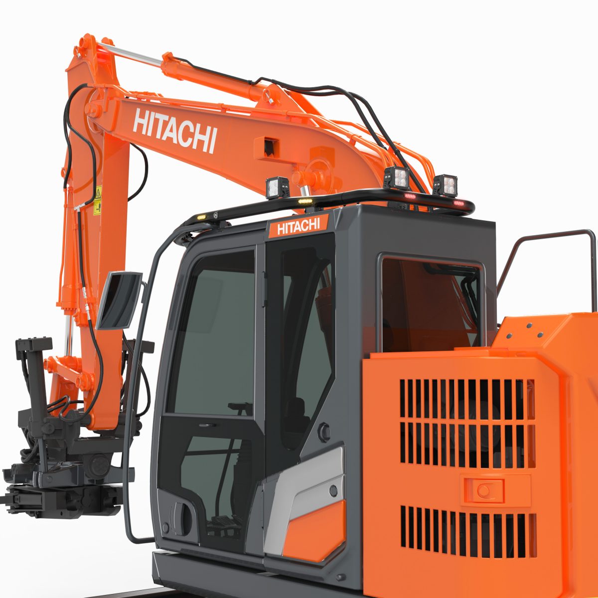 Takbåge Svart HITACHI 135US-7 2021+