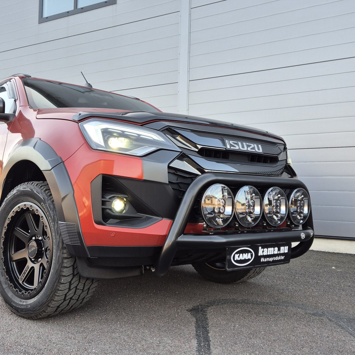 Frontbåge Nordic svart Isuzu D-Max 2025+