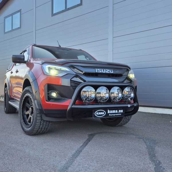 Frontbåge svart 4st extraljus Nord Isuzu D-Max 2025+