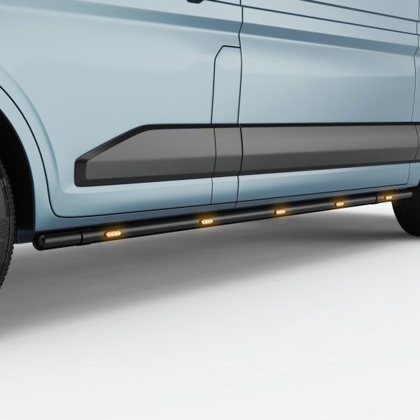 Sidorör Svarta LED L2 Nissan Interstar 2025+