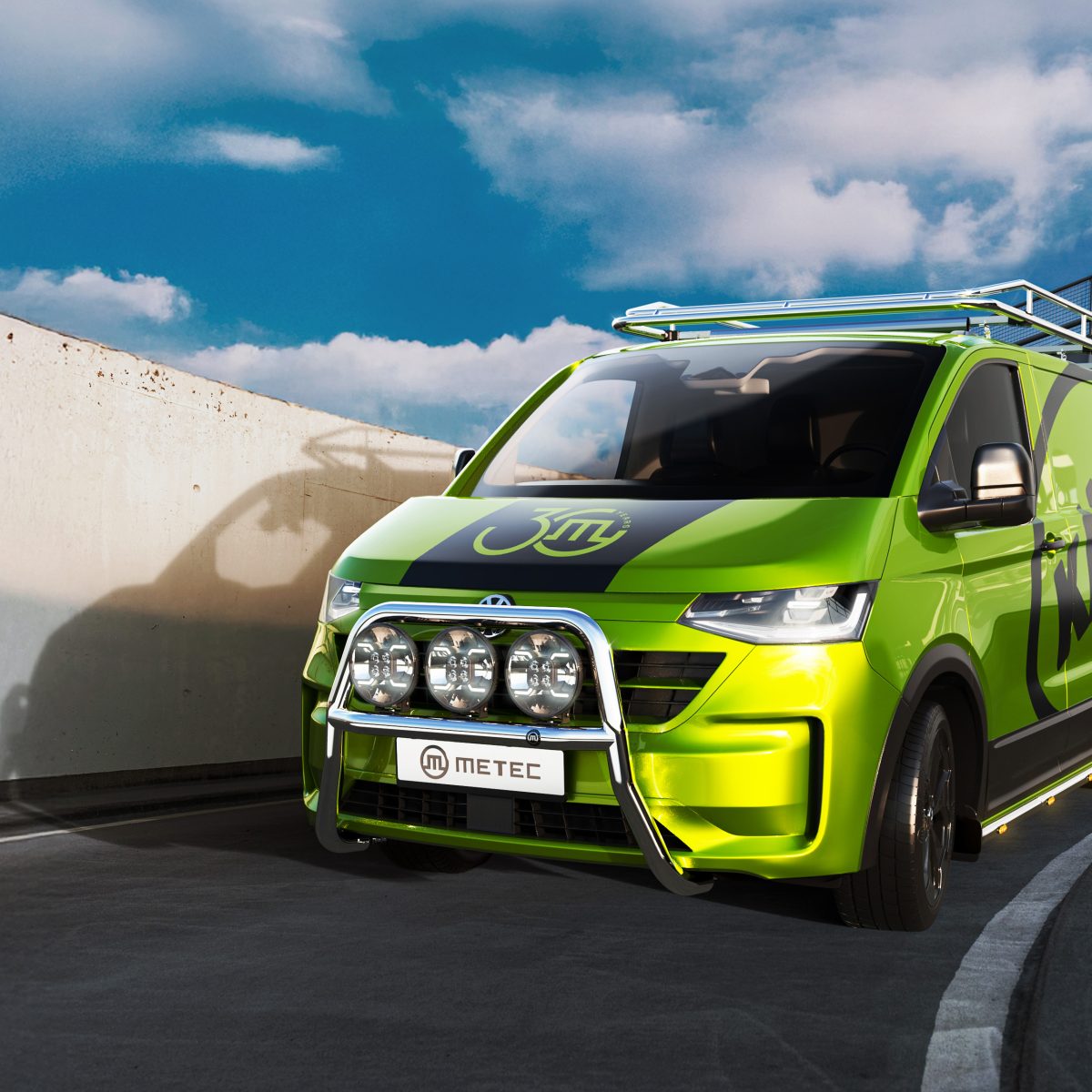 Frontbåge Nordic VW Transporter T7 2025+