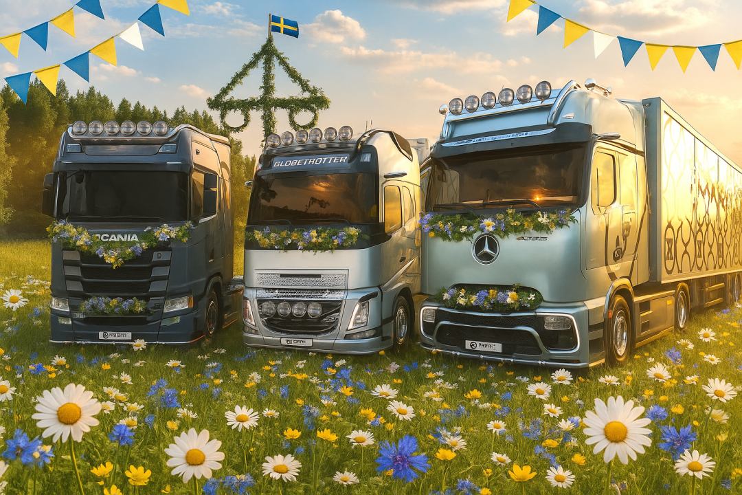 Glad midsommar image