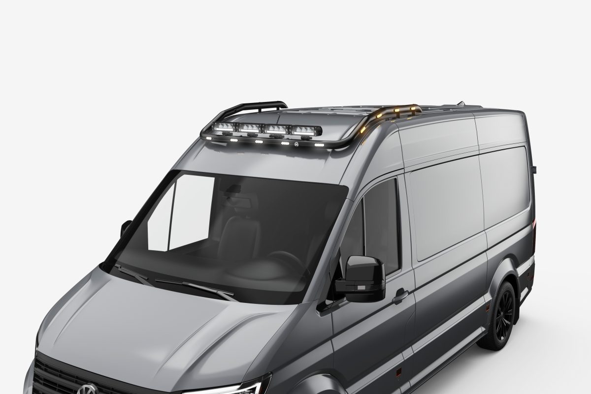 Takbåge Svart LED VW Crafter / MAN TGE H2 2017+