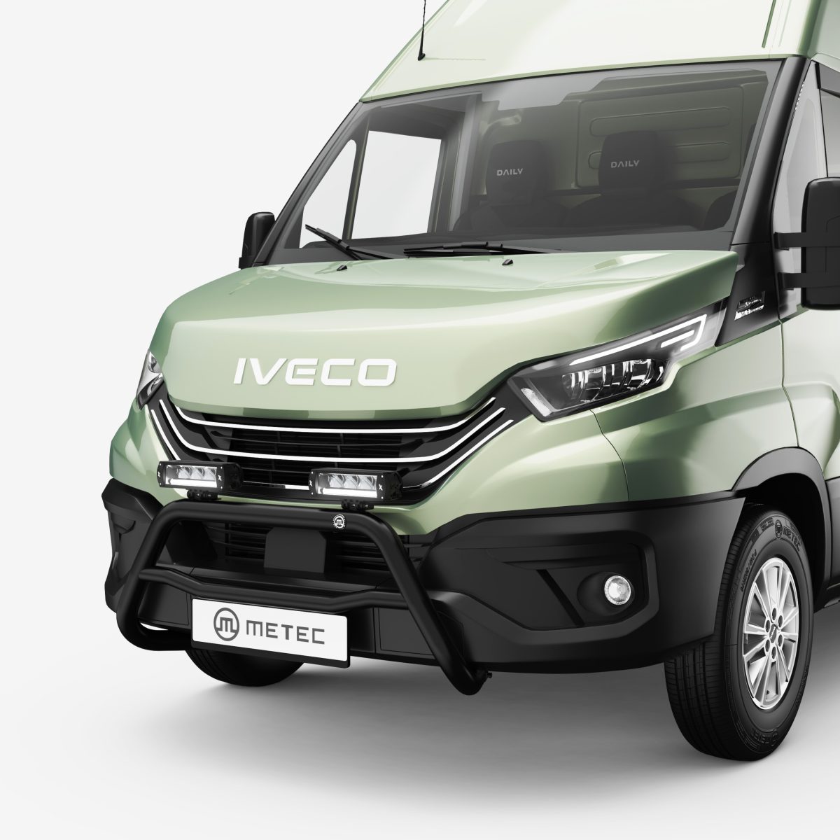 Frontbåge låg Svart EU-godkänd Iveco Daily 2024+