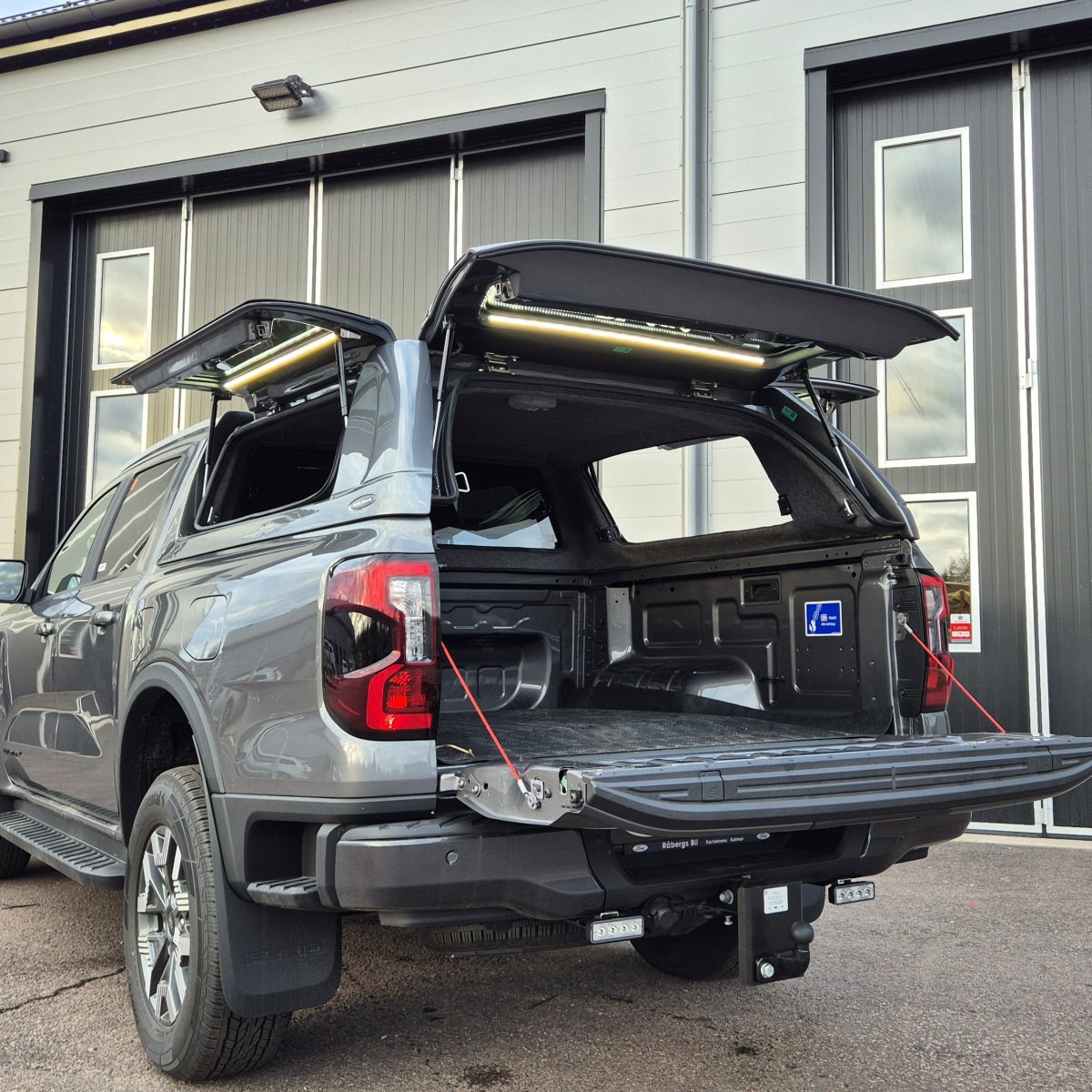 Flakkåpa Elite V5 Grå Ford Ranger 2024+