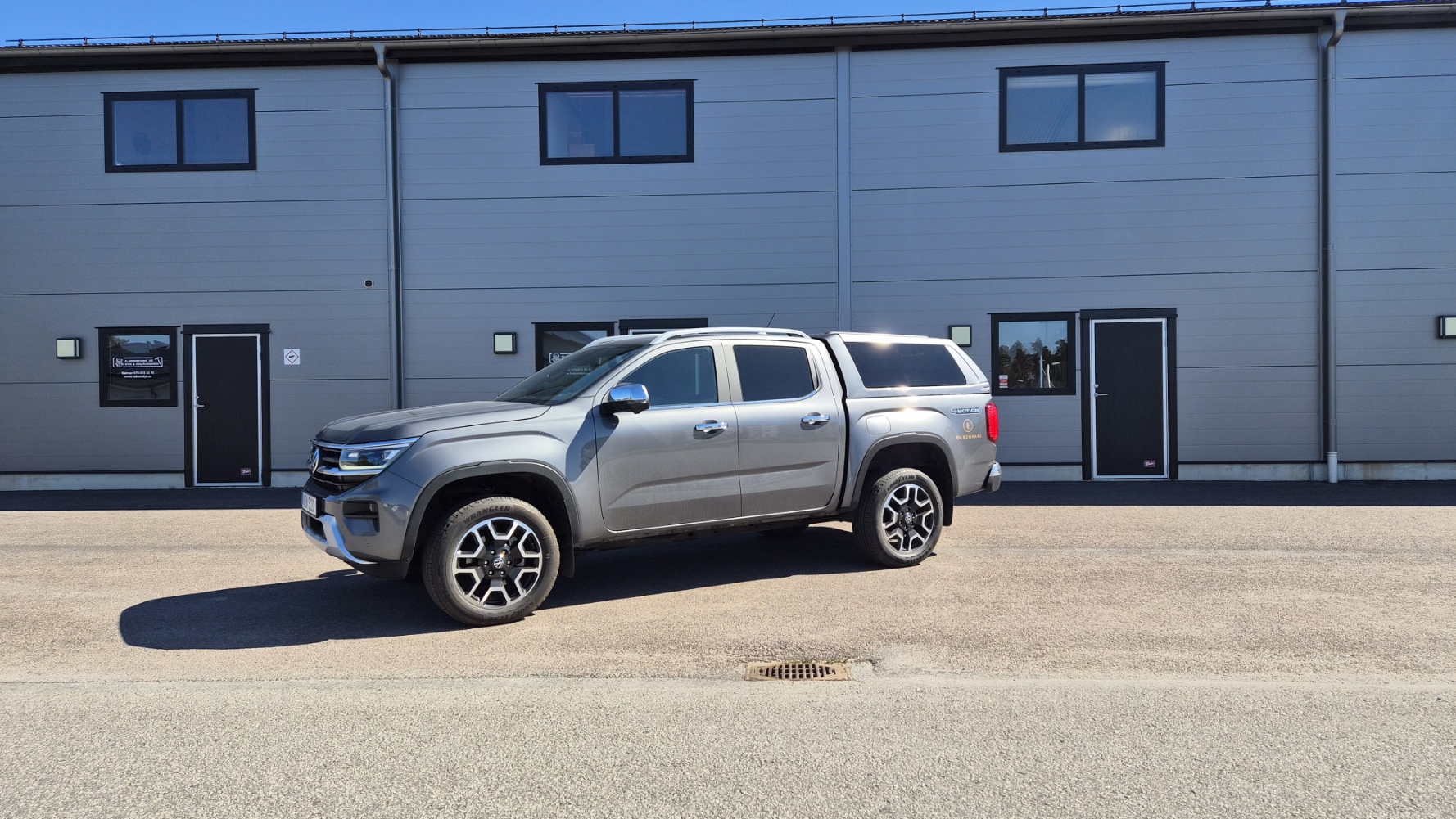 Flakkåpa Elite V5 Grå VW Amarok 2024+