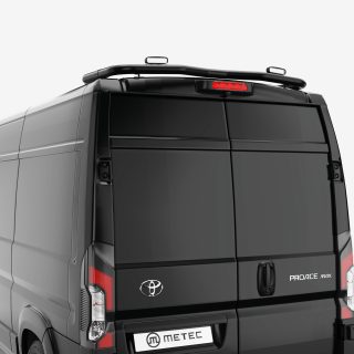 Takbåge bak Svart Toyota Proace Max 24+