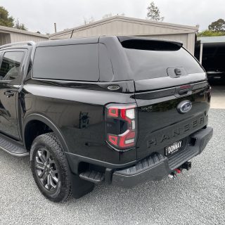 Flakkåpa Elite V5 Svart Ford Ranger 2024+