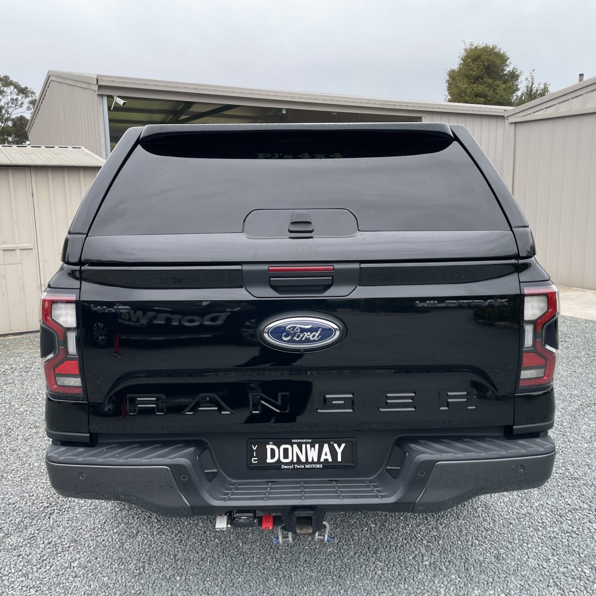 Flakkåpa Elite V5 Svart Ford Ranger 2024+
