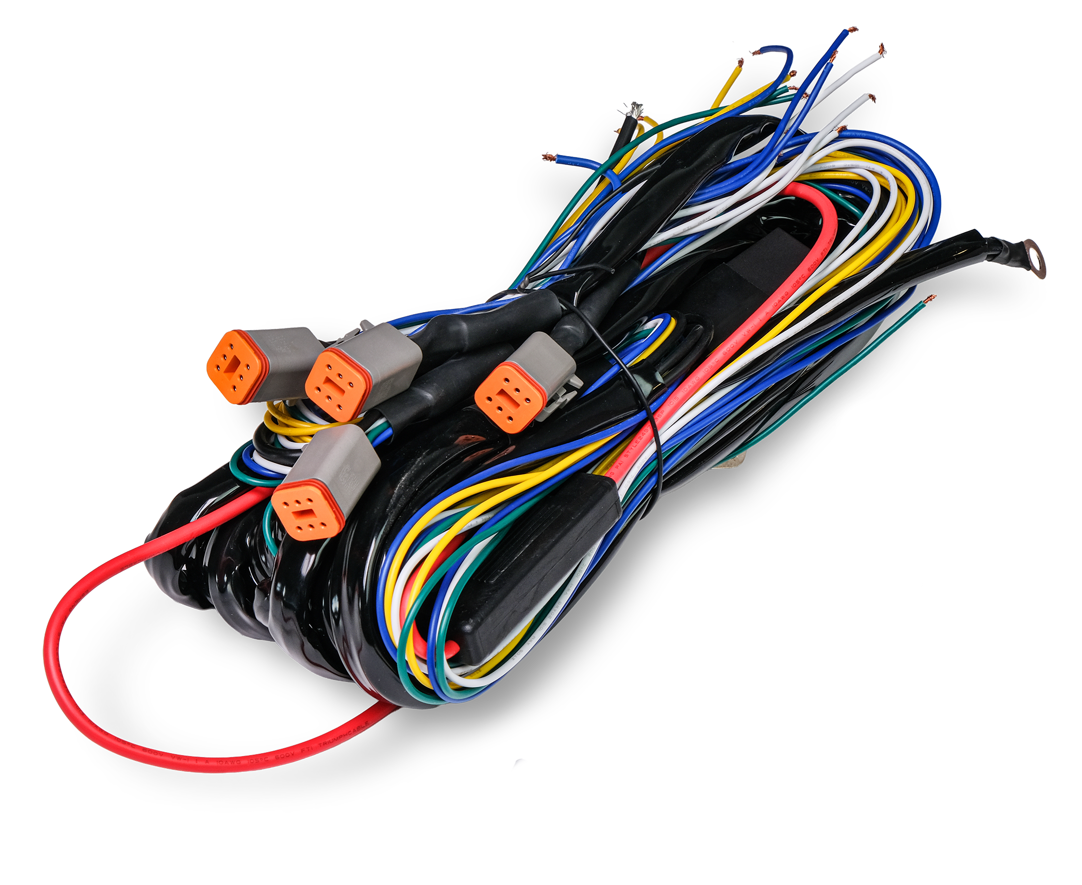 Reläsats 6-polig med 4st DT-kontakt