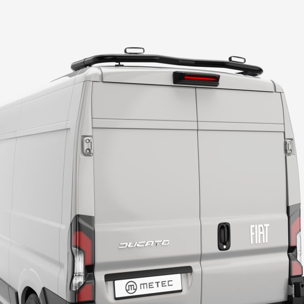 Takbåge bak Svart Fiat Ducato 24+