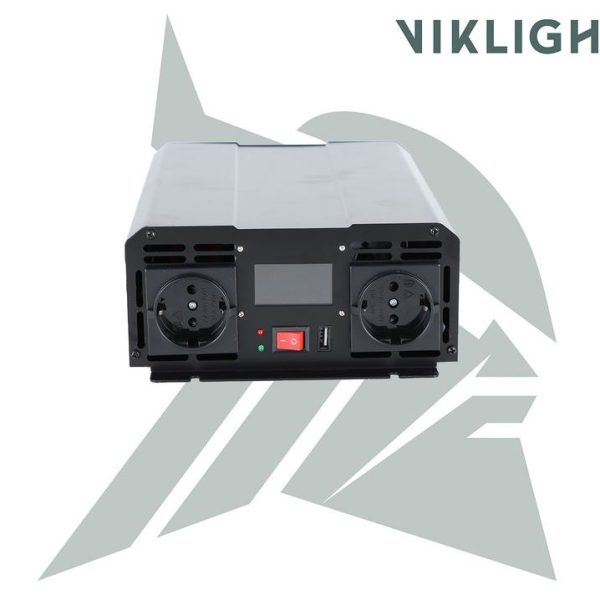 Viklight Inverter 230VAC X2 2000W 12 V