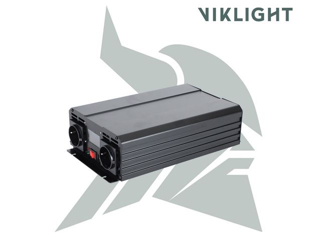 Viklight Inverter 230VAC X2 2000W 12 V