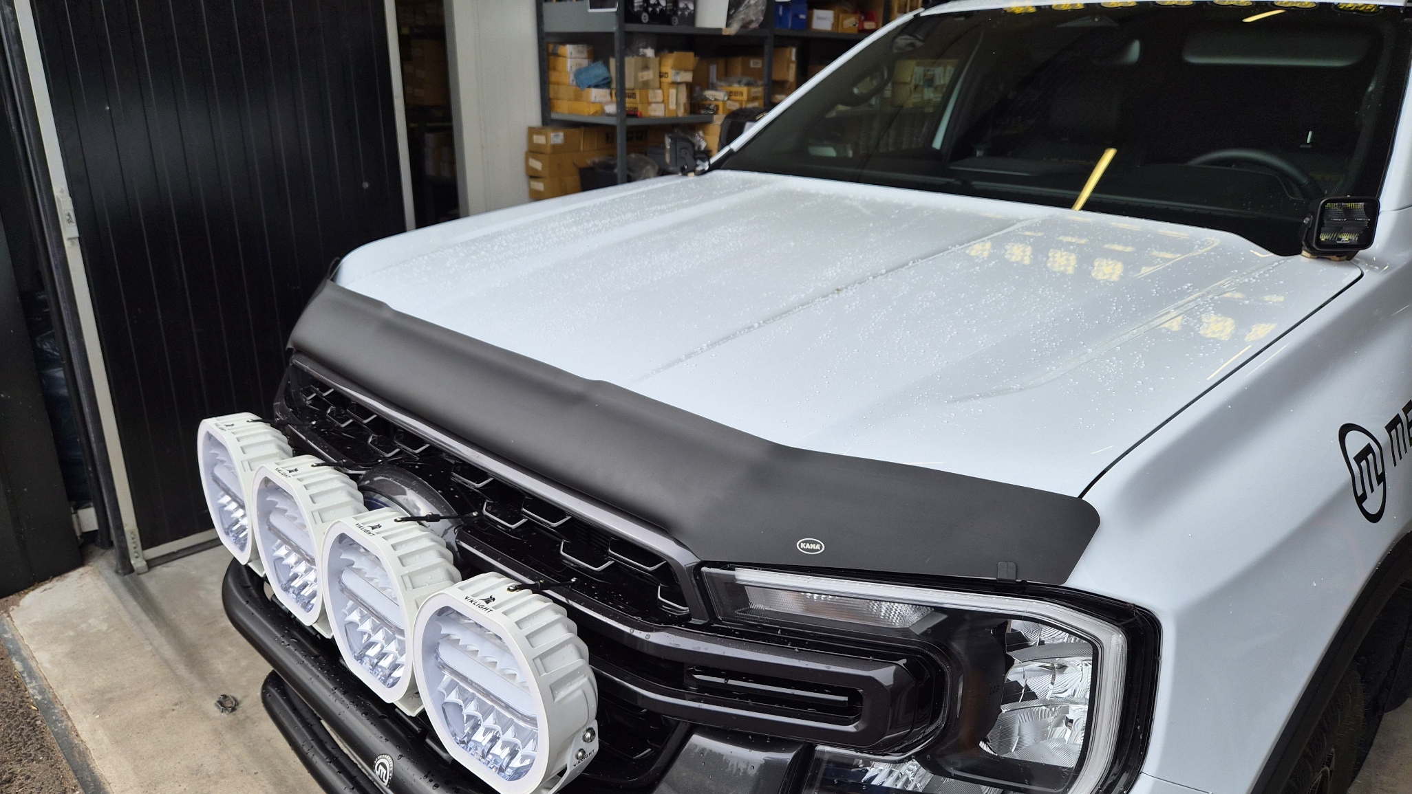 Huvskydd Mattsvart Ford Ranger 2023+