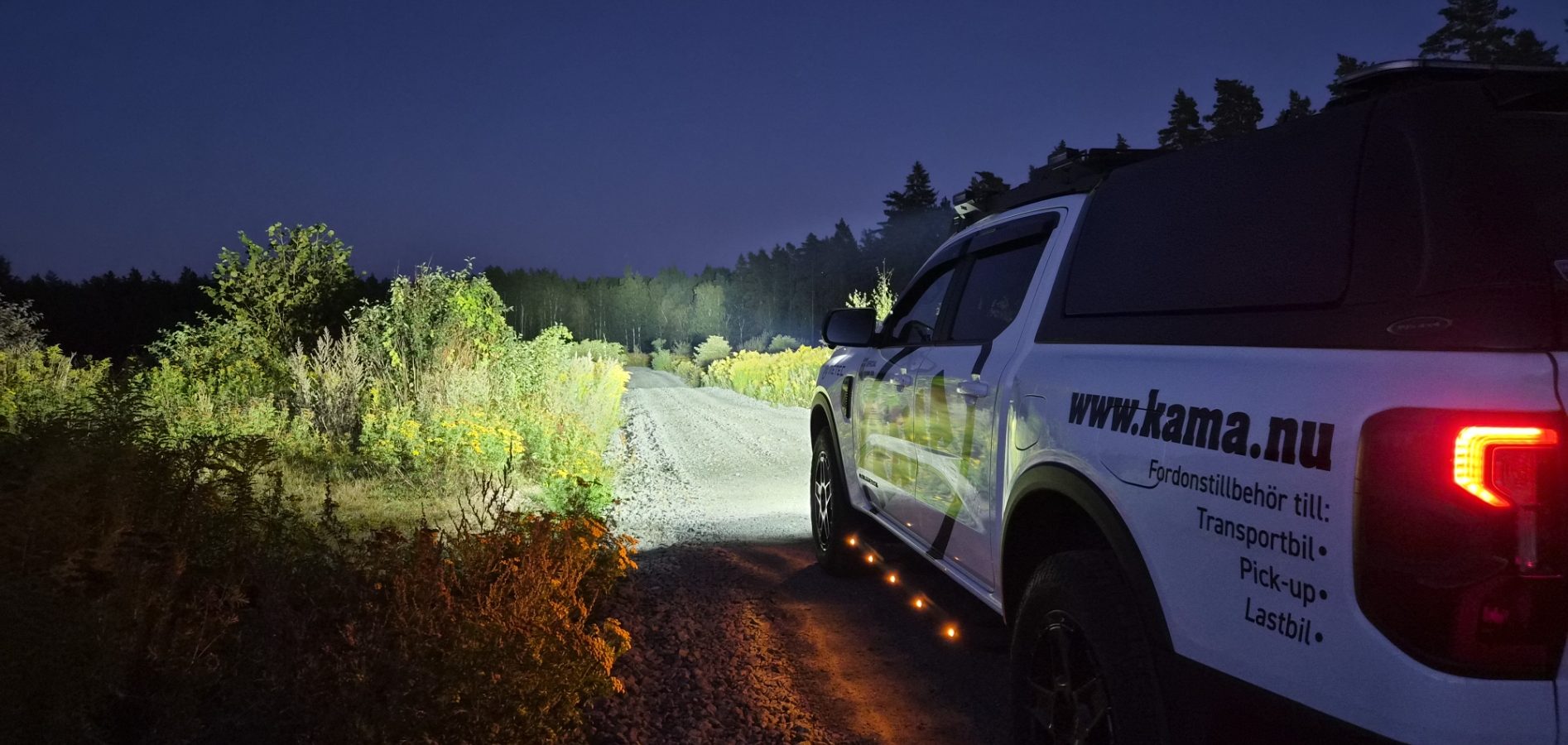 Extraljus – bättre sikt och säkrare körning i mörker | KAMA
