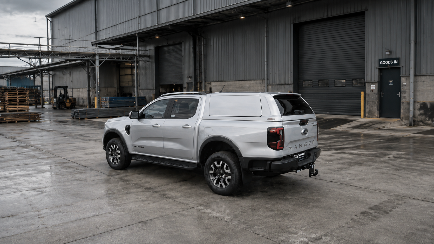 Flakkåpa Elite V5C Silver Ford Ranger 2024+
